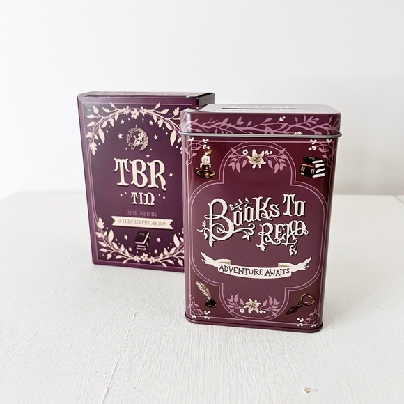 Fairyloot Books To Read, TBR Tin, Adventure Awaits Tin - Shelfie Bookstagram - Picture 1 of 3